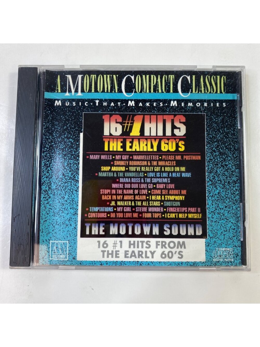 16 Hits From The Early 60s Motown Compact Classic CD Diana Ross Smokey Robinson